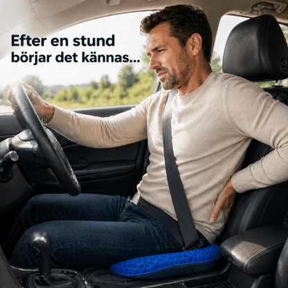 GelSit™ – Avlastande Gelkudde för Sittkomfort - Orange Clover