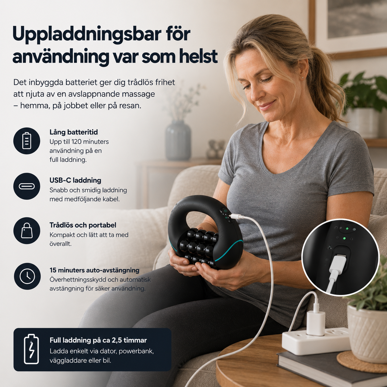 Elektrisk Muskelmassager