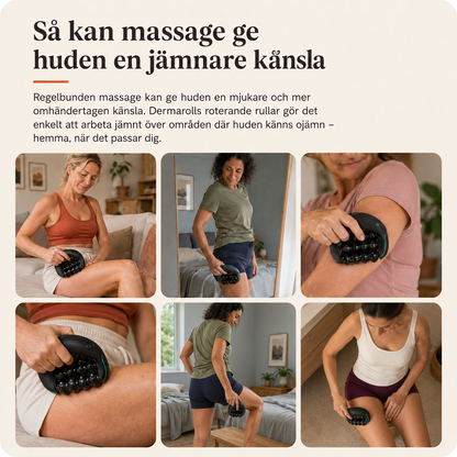 DermaRoll™ Elektrisk Massageroller för Celluliter & Muskelmassage