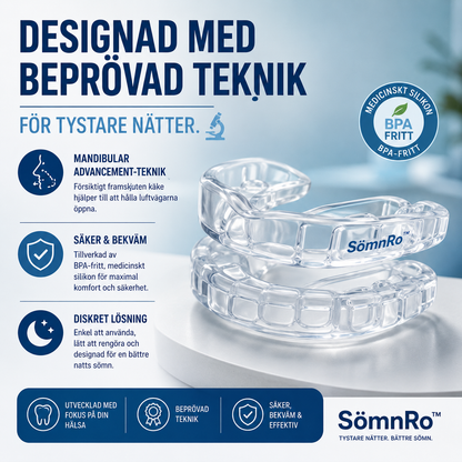 SömnRo™ — Anti-Snarkning Munstycke