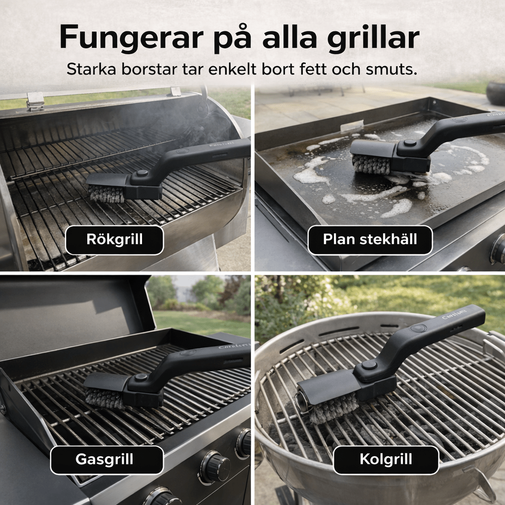 Elektrisk Grillrengörare - Orange Clover