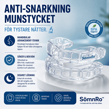 SömnRo™ — Anti-Snarkning Munstycke - Orange Clover