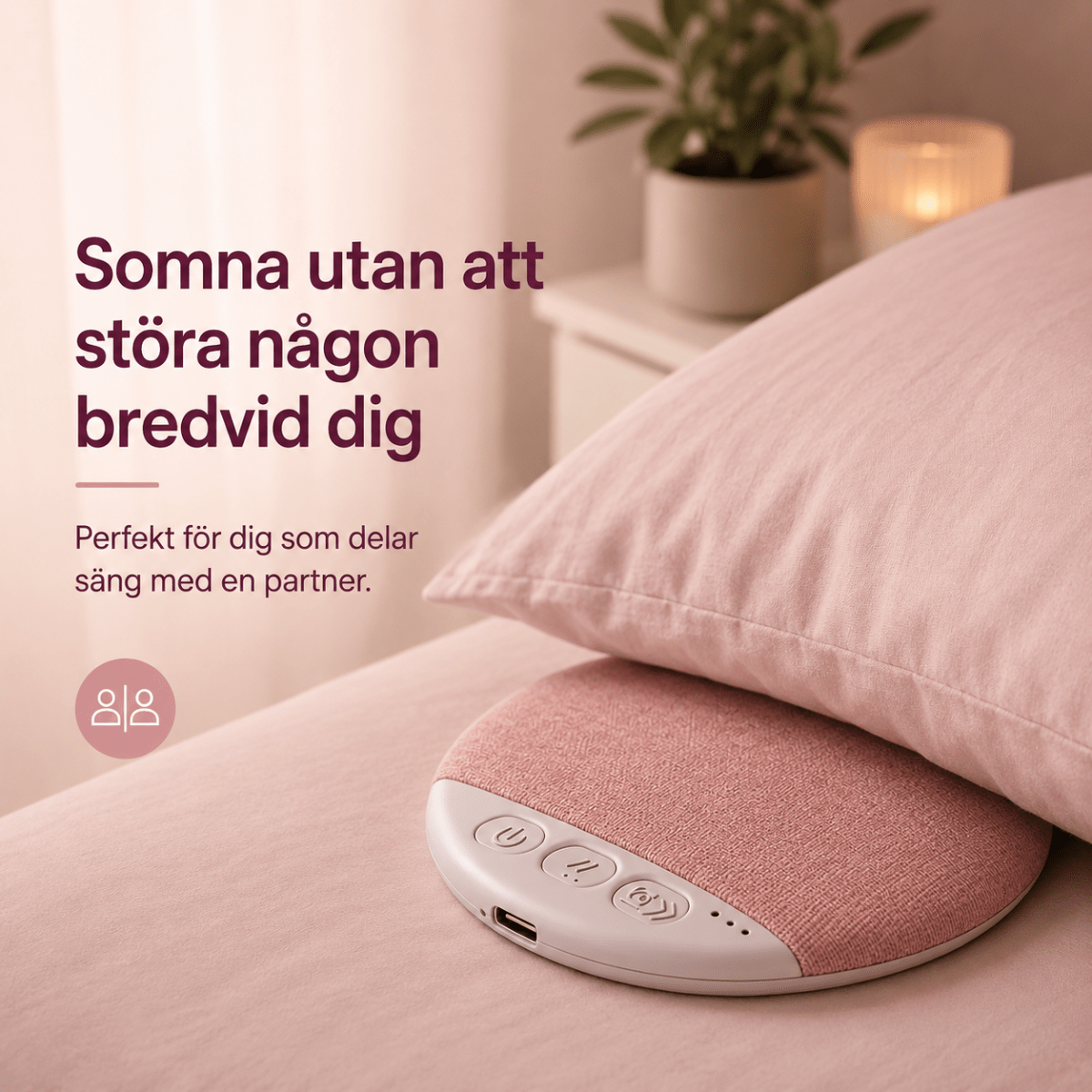 SömnRo™ – Ljud under kudden för bättre sömn - Orange Clover