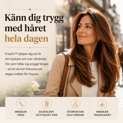 FrissFri™ – Elektrisk Sprayborste för Slätare Hår - Orange Clover