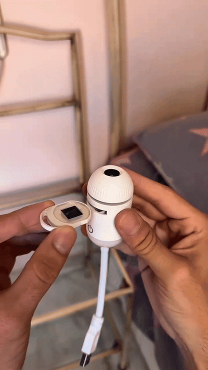 Galaxy Projektor & Nattlampa 2-i-1 (Med 12 Magiska Motiv)