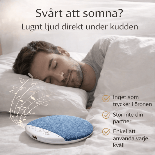 Ljudkudde som hjälper dig att koppla av och somna lättare